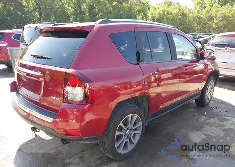 2014 Jeep Compass Limited из США, поврежденный, VIN 1C4NJCCBXED619464